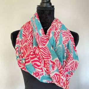 Lilly Pulitzer infinity scarf